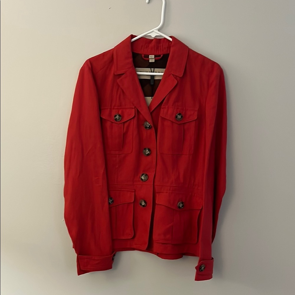 NWT Burberry Brit Linen Jacket